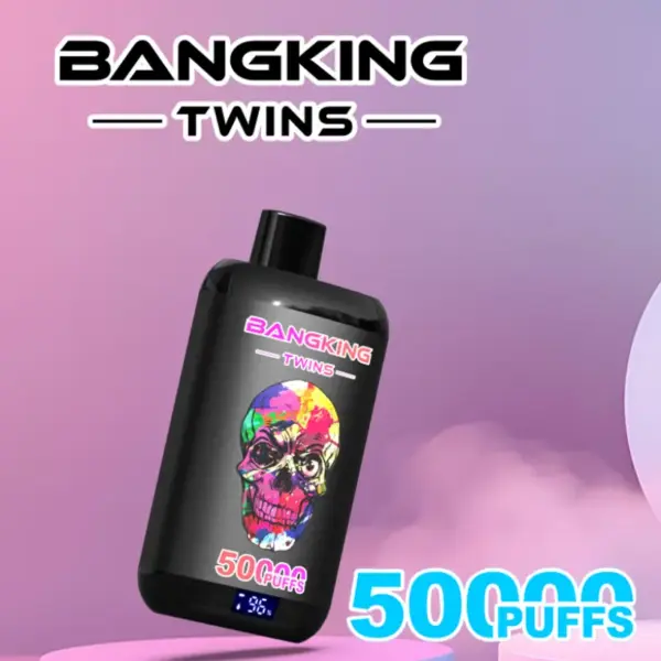 Vaper 2 w 1 Bang King Twins 50000 Zaciągnięć Jednorazowy Vape Darmowa Wysyłka