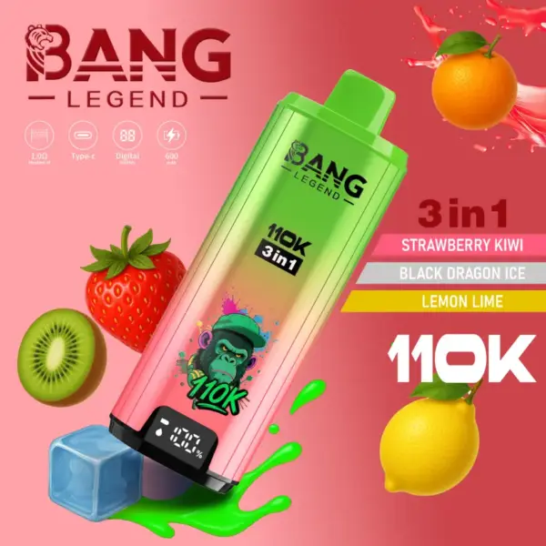 Bang Legend 110000 Puffs Vape Detaliczny 3 w 1 Kup 2 Sztuki Darmowa Wysyłka 11 Bang Legend 110000 Puffs Vape Detaliczny 3 w 1 Kup 2 Sztuki Darmowa Wysyłka