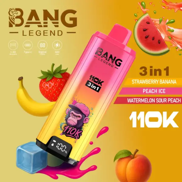 Bang Legend 110000 Puffs Vape Detaliczny 3 w 1 Kup 2 Sztuki Darmowa Wysyłka 10 Bang Legend 110000 Puffs Vape Detaliczny 3 w 1 Kup 2 Sztuki Darmowa Wysyłka