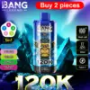 Bang Legend 120000 Puffs Vape detaliczny 5 w 1 Kup 2 sztuki Zamówienie próbki