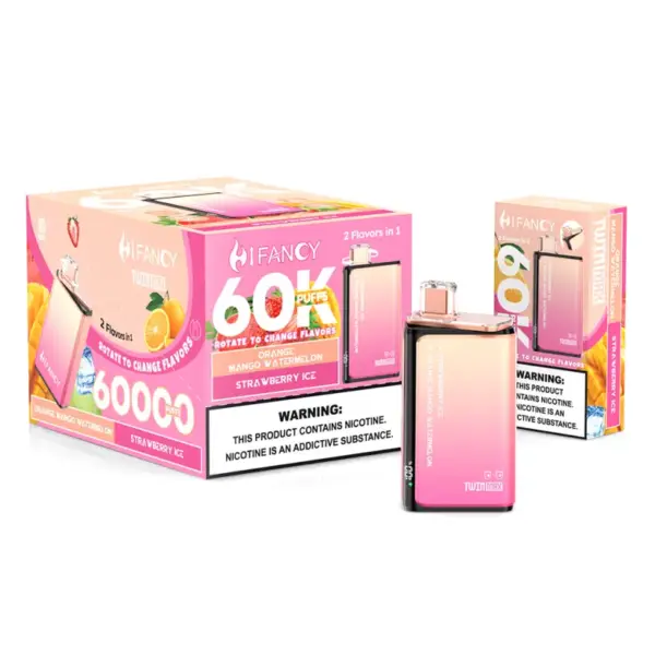 Hifancy 60000 Puffs Jednorazowy Vape 2 w 1 Twin Max Darmowa Wysyłka z Magazynu UE 15 Hifancy 60000 Puffs Jednorazowy Vape 2 w 1 Twin Max – Darmowa Wysyłka z Magazynu UE