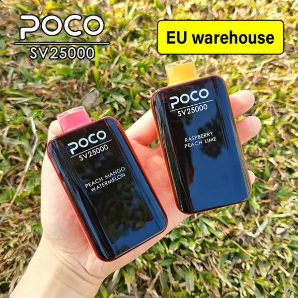 POCO SV 25000 Zaciągnięć Jednorazowy Vape Hurt Darmowa Wysyłka Magazyn UE 13 POCO SV 25000 Zaciągnięć Jednorazowy Vape Hurt Darmowa Wysyłka Magazyn UE