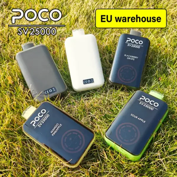 POCO SV 25000 Zaciągnięć Jednorazowy Vape Hurt Darmowa Wysyłka Magazyn UE 14 POCO SV 25000 Zaciągnięć Jednorazowy Vape Hurt Darmowa Wysyłka Magazyn UE