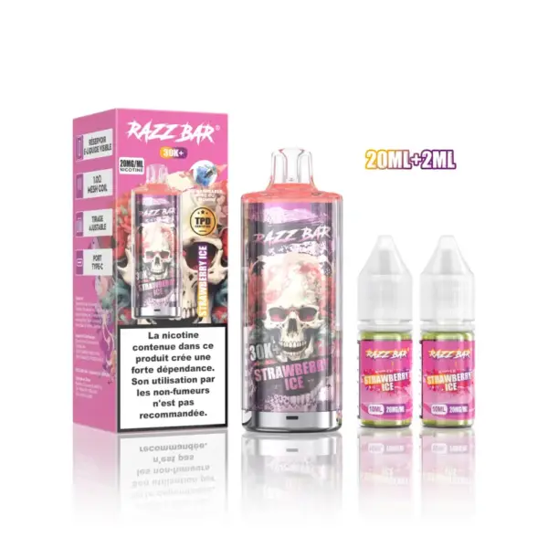 Puff 30000 Razz Bar 30k+ Zaciągnięć Jednorazowy Vape TPD Hurtowo Refillable z 20ml Liquidu Darmowa Wysyłka z UE 11 Puff 30000 Razz Bar 30k+ Zaciągnięć Jednorazowy Vape TPD Hurtowo Refillable z 20ml Liquidu Darmowa Wysyłka z UE