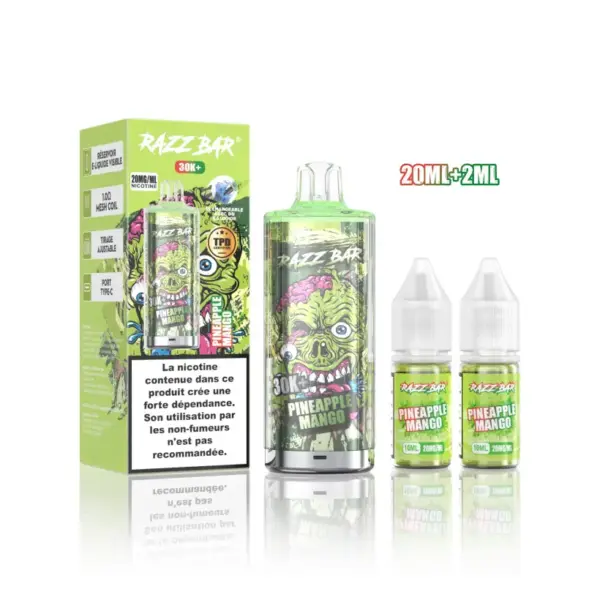 Puff 30000 Razz Bar 30k+ Zaciągnięć Jednorazowy Vape TPD Hurtowo Refillable z 20ml Liquidu Darmowa Wysyłka z UE 12 Puff 30000 Razz Bar 30k+ Zaciągnięć Jednorazowy Vape TPD Hurtowo Refillable z 20ml Liquidu Darmowa Wysyłka z UE