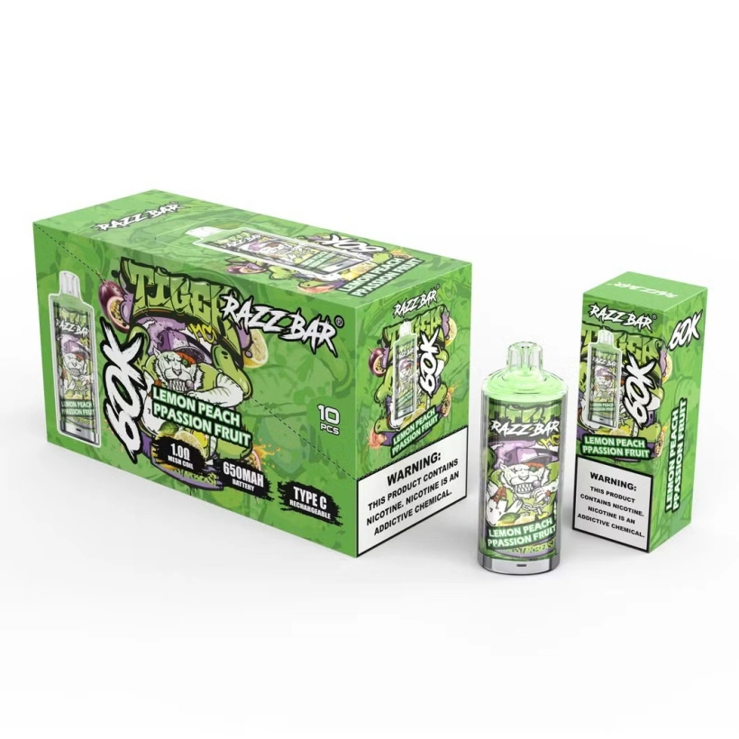 Razz Bar 60000 Puffs Jednorazowy Vape 60K Crystal Design Ładowalny Magazyn UE 6 Razz Bar 60000 Puffs Jednorazowy Vape 60K Crystal Design Ładowalny Magazyn UE