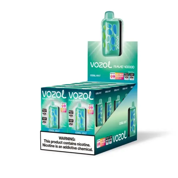 Vozol Rave 40000 Puffs Jednorazowy Vape 40K z Podwójnym Trybem Mocy Darmowa Wysyłka z Magazynu UE 15 Vozol Rave 40000 Puffs Jednorazowy Vape 40K z Podwójnym Trybem Mocy – Darmowa Wysyłka z Magazynu UE