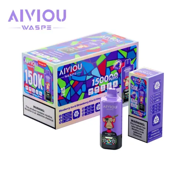 WASPE 150000 Puffs AIVIOU Jednorazowy Vape 6 w 1 Hurt Darmowa Wysyłka Magazyn UE 14 WASPE 150000 Puffs AIVIOU Jednorazowy Vape 6 w 1 Hurt Darmowa Wysyłka Magazyn UE