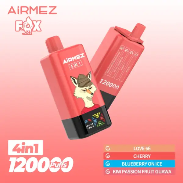 Airmez 120000 Puffs Jednorazowy Vape 4 w 1 z Darmową Wysyłką z Magazynu UE 15 Airmez 120000 Puffs Jednorazowy Vape 4 w 1 z Darmową Wysyłką z Magazynu UE