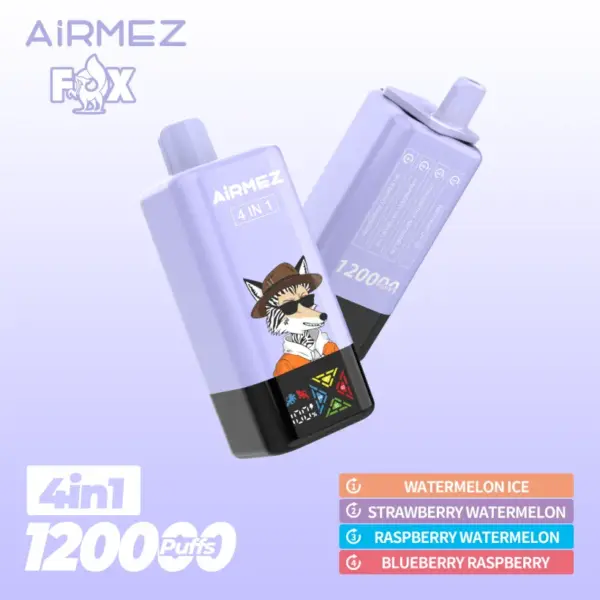 Airmez 120000 Puffs Jednorazowy Vape 4 w 1 z Darmową Wysyłką z Magazynu UE