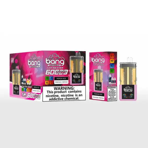 Bang 60000 Zaciągnięć 60k 2 w 1 Napełniany Kryształ Jednorazowy Vape 2 x 10 ml Płyn 11 Bang 60000 Zaciągnięć 60k 2 w 1 Napełniany Kryształ Jednorazowy Vape 2 x 10 ml Płyn