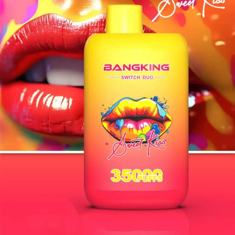 12 Smaków Bang King 35000 Puffs – Który Wybrać? Vape 2 w 1 z Darmową Wysyłką do Całej UE! 2 Bang King 35000 Puffs Retile Vape Switch Duo 2 w 1 Kup 2 Sztuki Opakowanie Pojedyncze