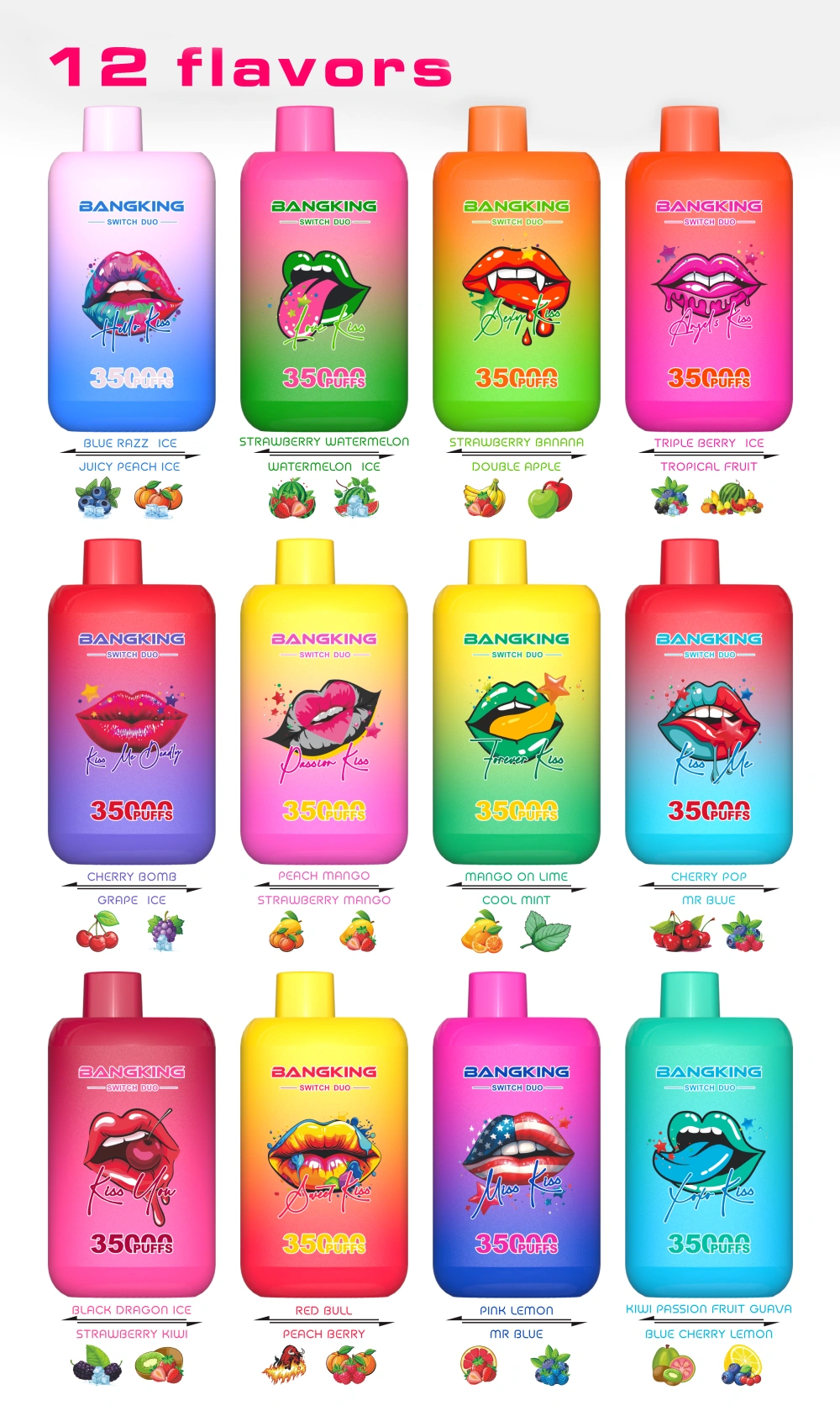 Bang King 35000 Puffs Retile Vape Switch Duo 2 w 1 Kup 2 Sztuki Opakowanie Pojedyncze 16 Bang King 35000 Puffs Retile Vape Switch Duo 2 w 1 Kup 2 Sztuki Opakowanie Pojedyncze