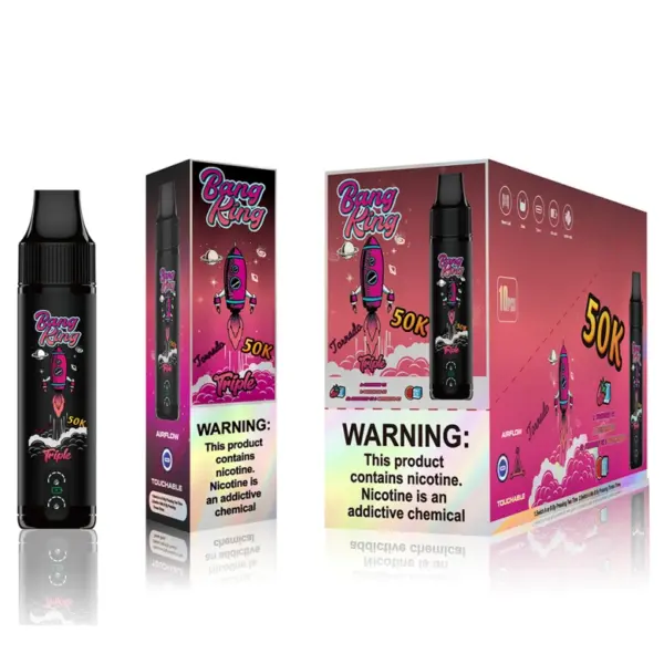 Bang King 50000 Puffs 50k Jednorazowy E-papieros Hurt 3 w 1 Potrójny Smak Darmowa Wysyłka 13 Bang King 50000 Puffs 50k Jednorazowy E-papieros Hurt 3 w 1 Potrójny Smak Darmowa Wysyłka