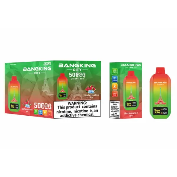 Bang King 50k Zaciągnięć City 50000 Jednorazowy Vape Hurt Darmowa Wysyłka 10 Bang King 50k Zaciągnięć City 50000 Jednorazowy Vape Hurt Darmowa Wysyłka