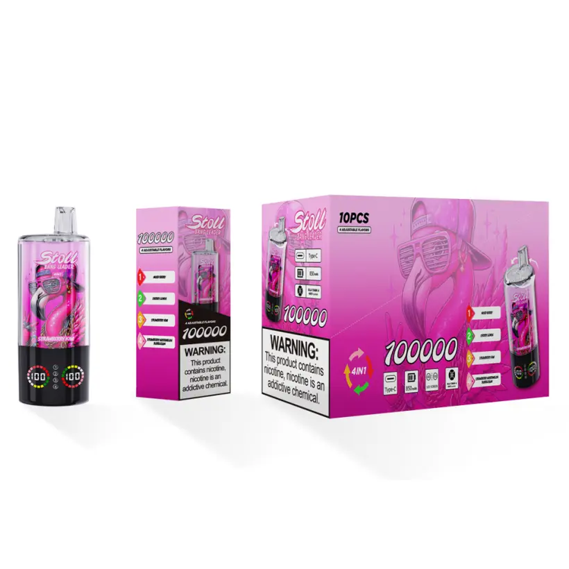 Bang Leader 100k Zaciągnięć Stoll 100000 4 w 1 Vape Jednorazowy Darmowa Wysyłka 8 Bang Leader 100k Zaciągnięć Stoll 100000 4 w 1 Vape Jednorazowy Darmowa Wysyłka