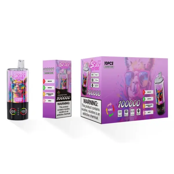 Bang Leader 100k Zaciągnięć Stoll 100000 4 w 1 Vape Jednorazowy Darmowa Wysyłka