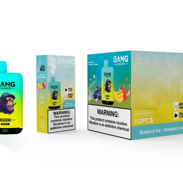 Bang Leader 45000 Puffs 45k Podwójne Smaki 2 w 1 Jednorazowy Vape Hurt Darmowa Wysyłka 14 Bang Leader 45000 Puffs 45k Podwójne Smaki 2 w 1 Jednorazowy Vape Hurt Darmowa Wysyłka
