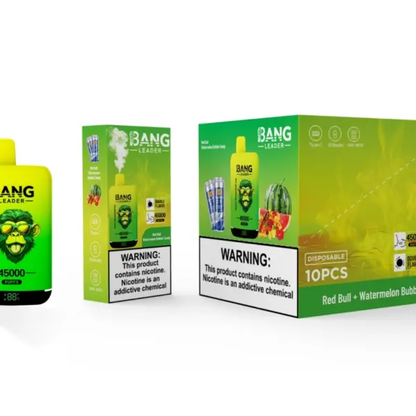 Bang Leader 45000 Puffs 45k Podwójne Smaki 2 w 1 Jednorazowy Vape Hurt Darmowa Wysyłka 13 Bang Leader 45000 Puffs 45k Podwójne Smaki 2 w 1 Jednorazowy Vape Hurt Darmowa Wysyłka