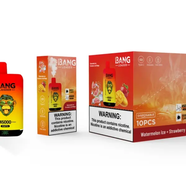 Bang Leader 45000 Puffs 45k Podwójne Smaki 2 w 1 Jednorazowy Vape Hurt Darmowa Wysyłka 11 Bang Leader 45000 Puffs 45k Podwójne Smaki 2 w 1 Jednorazowy Vape Hurt Darmowa Wysyłka