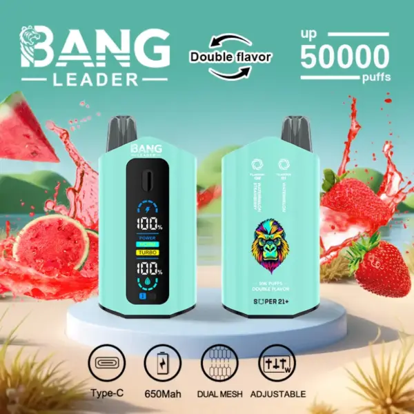 Bang Leader 50k Puffs 2 w 1 Podwójne Smaki Najlepszy Jednorazowy Vape 50000 Darmowa Wysyłka 14 Bang Leader 50k Puffs 2 w 1 Podwójne Smaki Najlepszy Jednorazowy Vape 50000 Darmowa Wysyłka