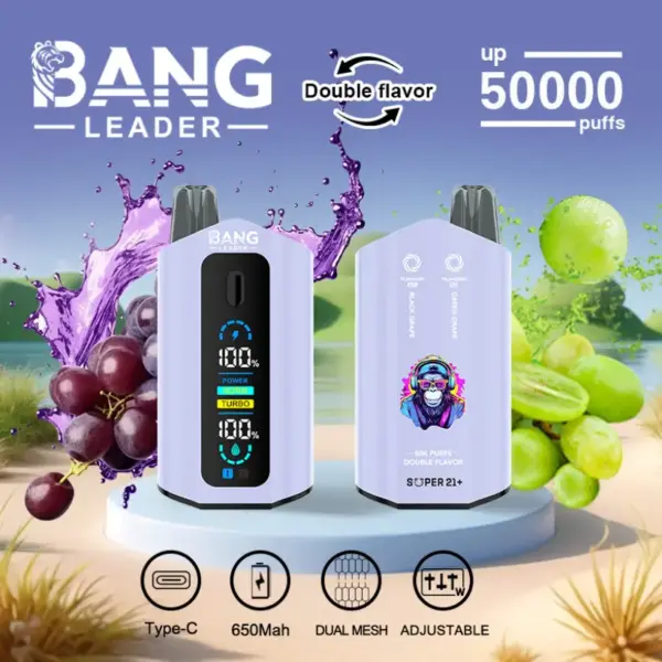 Bang Leader 50k Puffs 2 w 1 Podwójne Smaki Najlepszy Jednorazowy Vape 50000 Darmowa Wysyłka 13 Bang Leader 50k Puffs 2 w 1 Podwójne Smaki Najlepszy Jednorazowy Vape 50000 Darmowa Wysyłka