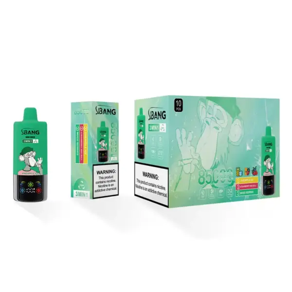 Bang Leader 85k Zaciągnięć 3 w 1 Najlepszy Vape Jednorazowy 85000 Darmowa Wysyłka