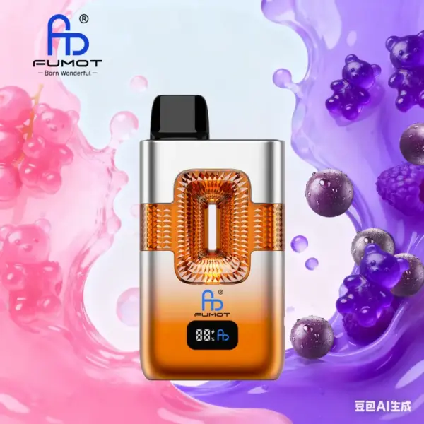 Fumot 50k Zaciągnięć Vape Jednorazowy Kryształ 2 w 1 50000 Darmowa Wysyłka