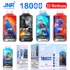 JNR 18000 Zaciągnięć Falcon X 18k Crystal Jednorazowy Vape Darmowa Wysyłka z Magazynu UE
