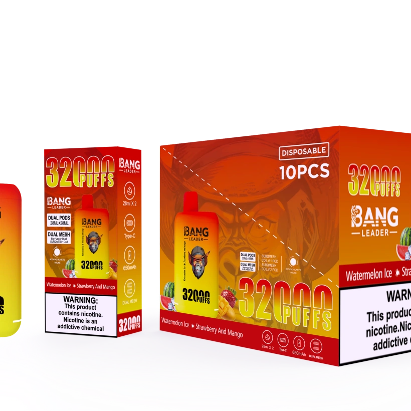 Puff Bang Leader 32k jednorazowy vape 2 w 1 sprzedaż detaliczna i hurtowa z darmową wysyłką 2 Puff Bang Leader 32k jednorazowy vape 2 w 1 sprzedaż detaliczna i hurtowa z darmową wysyłką