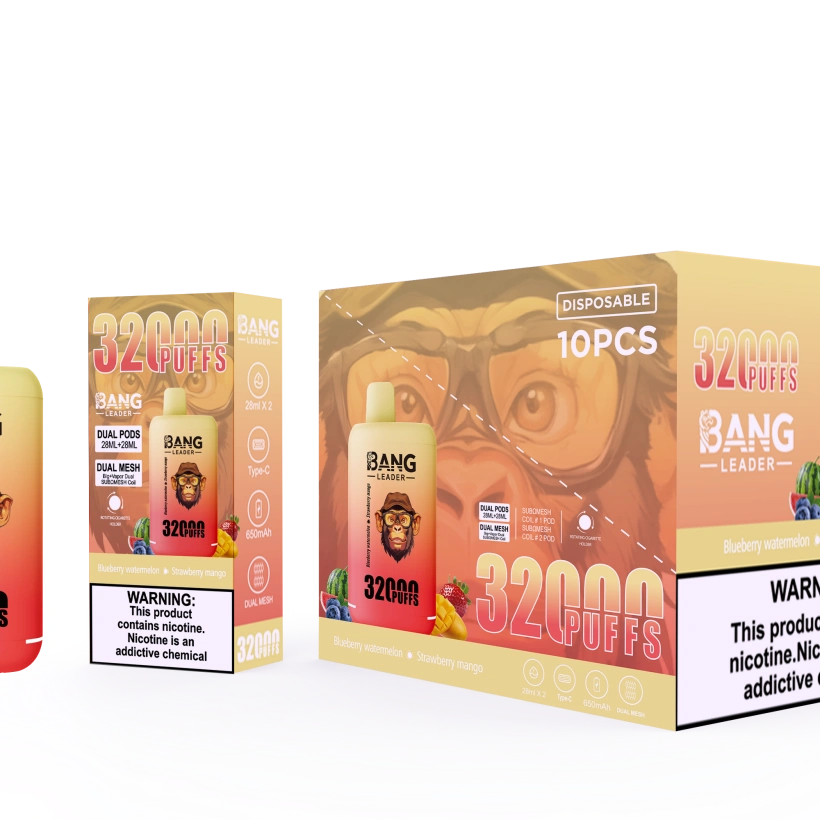 Puff Bang Leader 32k jednorazowy vape 2 w 1 sprzedaż detaliczna i hurtowa z darmową wysyłką 8 Puff Bang Leader 32k jednorazowy vape 2 w 1 sprzedaż detaliczna i hurtowa z darmową wysyłką