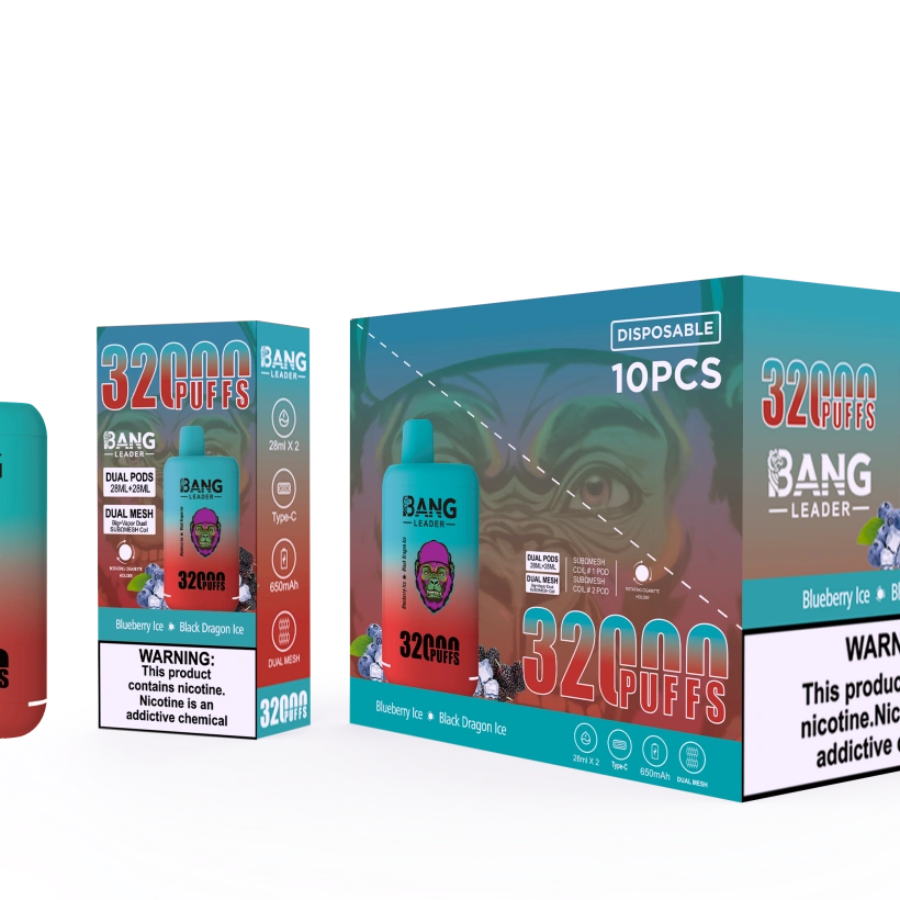 Puff Bang Leader 32k jednorazowy vape 2 w 1 sprzedaż detaliczna i hurtowa z darmową wysyłką 5 Puff Bang Leader 32k jednorazowy vape 2 w 1 sprzedaż detaliczna i hurtowa z darmową wysyłką