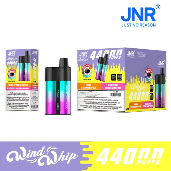 Puff 44k JNR 44000 Zaciągnięć Windwhip Jednorazowy Vape 2 w 1 Sklep Vape Darmowa Wysyłka