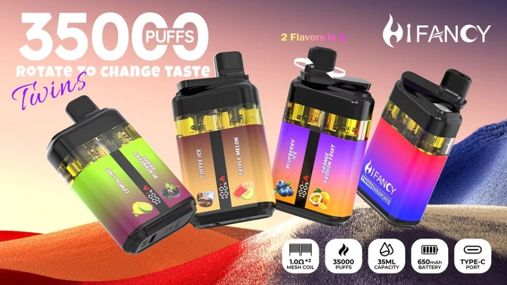 Puff EU Hifancy Twins 35000 Zaciągnięć 35K Jednorazowy Vape Hurt Darmowa Wysyłka 3–7 Dni Roboczych 16 Puff EU Hifancy Twins 35000 Zaciągnięć 35K Jednorazowy Vape Hurt Darmowa Wysyłka 3–7 Dni Roboczych