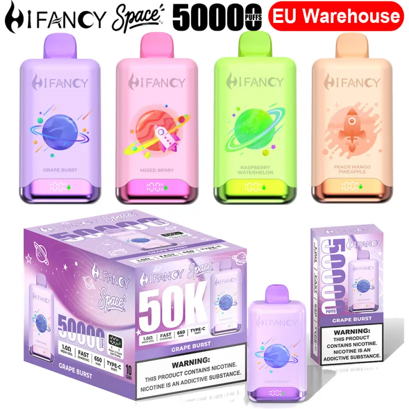 Puff EU Vape Hifancy 50000 Zaciągnięć Jednorazowy Vape 50K Hurt Dostawa w 3–7 Dni Roboczych 1 Puff EU Vape Hifancy 50000 Zaciągnięć Jednorazowy Vape 50K Hurt Dostawa w 3–7 Dni Roboczych