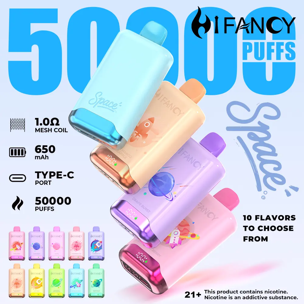 Puff EU Vape Hifancy 50000 Zaciągnięć Jednorazowy Vape 50K Hurt Dostawa w 3–7 Dni Roboczych 14 Puff EU Vape Hifancy 50000 Zaciągnięć Jednorazowy Vape 50K Hurt Dostawa w 3–7 Dni Roboczych