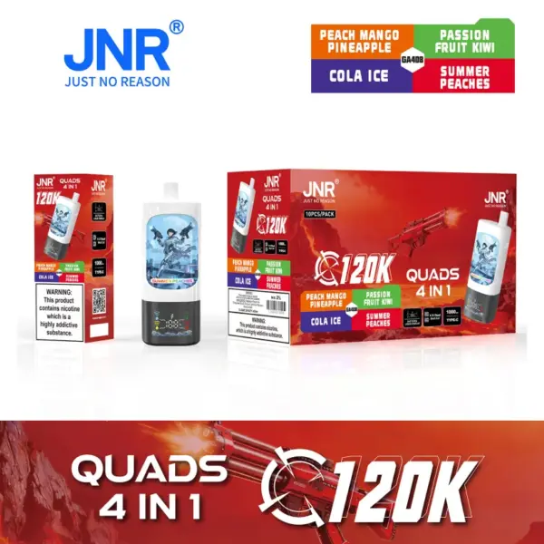 Puff JNR 120K Quads 120000 Zaciągnięć Jednorazowy Vape 4 w 1 Sklep Vape Hurt Darmowa Wysyłka 14 Puff JNR 120K Quads 120000 Zaciągnięć Jednorazowy Vape 4 w 1 Sklep Vape Hurt Darmowa Wysyłka