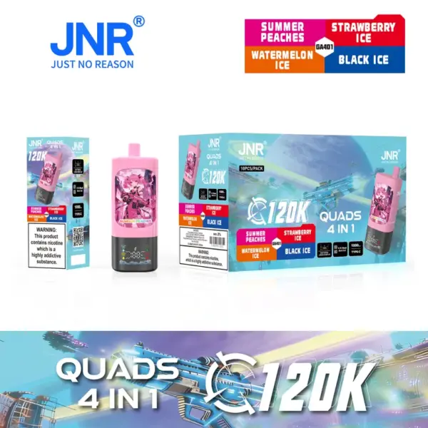 Puff JNR 120K Quads 120000 Zaciągnięć Jednorazowy Vape 4 w 1 Sklep Vape Hurt Darmowa Wysyłka 12 Puff JNR 120K Quads 120000 Zaciągnięć Jednorazowy Vape 4 w 1 Sklep Vape Hurt Darmowa Wysyłka