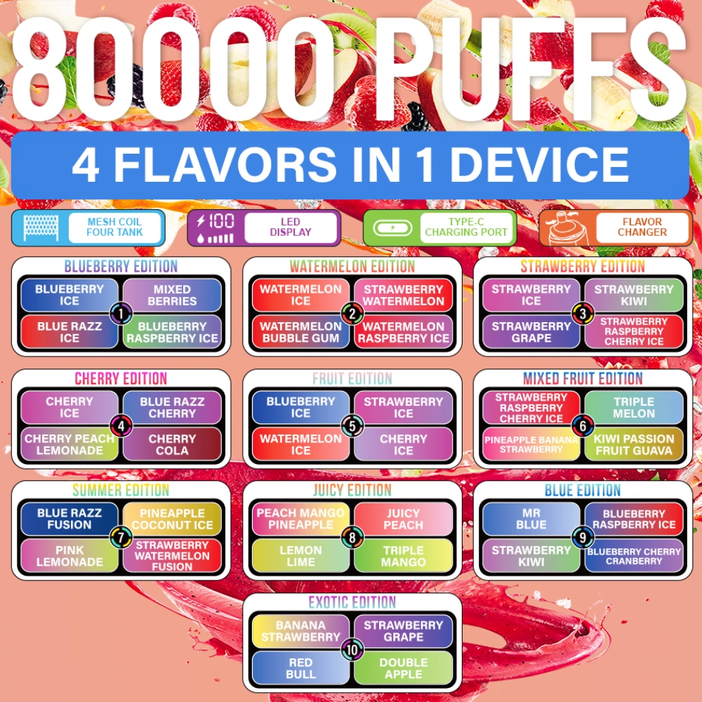 Stagbar 80k Zaciągnięć Jednorazowy E-papieros Stag Bar 4 w 1 Darmowa Wysyłka Magazyn UE 16 Stagbar 80k Zaciągnięć Jednorazowy E-papieros Stag Bar 4 w 1 Darmowa Wysyłka Magazyn UE