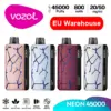 Vozol Neon 45000 Zaciągnięć 45K Jednorazowy Vape z Kontrolą Lodu Magazyn UE