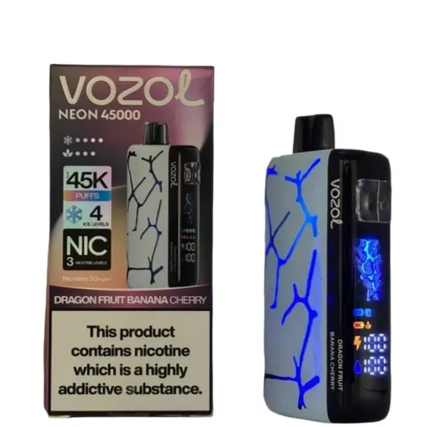 Vozol Neon 45000 Zaciągnięć 45K Jednorazowy Vape z Kontrolą Lodu Magazyn UE 9 Vozol Neon 45000 Zaciągnięć 45K Jednorazowy Vape z Kontrolą Lodu Magazyn UE