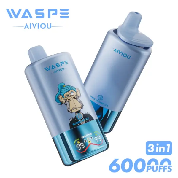 WASPE 60000 Puffs 3 in 1 Disposable Vape AIVIOU Free Shipping EU Warehouse