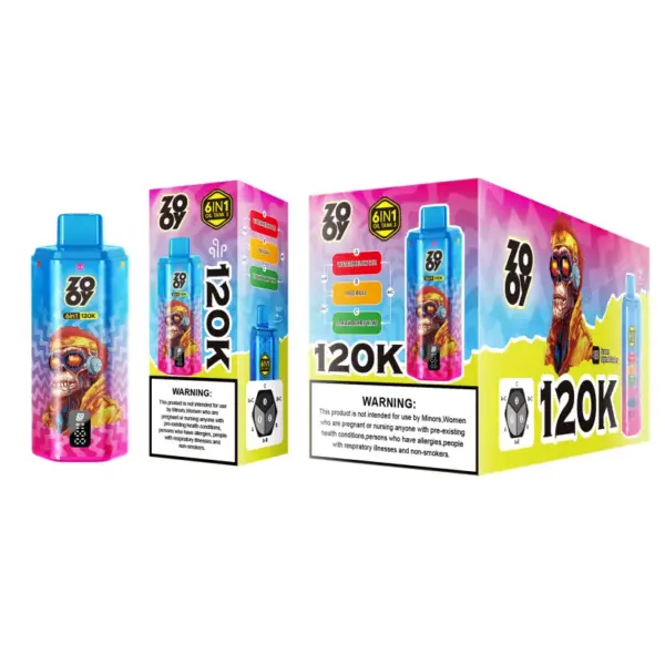 ZOOY 120K Puffs Disposable Vape 6 w 1 120000 Zaciągnięć Darmowa Wysyłka 13 ZOOY 120K Puffs Disposable Vape 6 w 1 120000 Zaciągnięć Darmowa Wysyłka