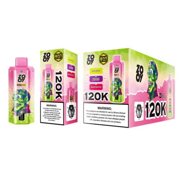 ZOOY 120K Puffs Disposable Vape 6 w 1 120000 Zaciągnięć Darmowa Wysyłka 11 ZOOY 120K Puffs Disposable Vape 6 w 1 120000 Zaciągnięć Darmowa Wysyłka