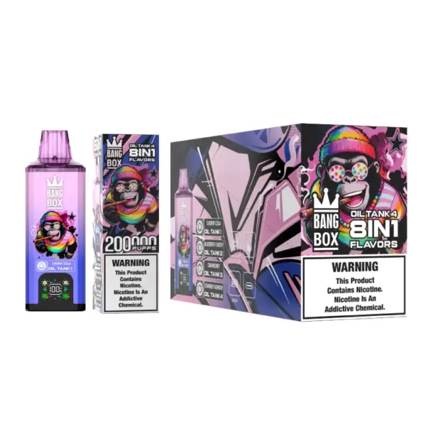 8 w 1 Vape Bang Box 200k Zaciagniec Jednorazowy E Papieros Hurt Darmowa Wysylka 14 8 w 1 Vape Bang Box 200k Zaciagniec Jednorazowy E Papieros Hurt Darmowa Wysylka