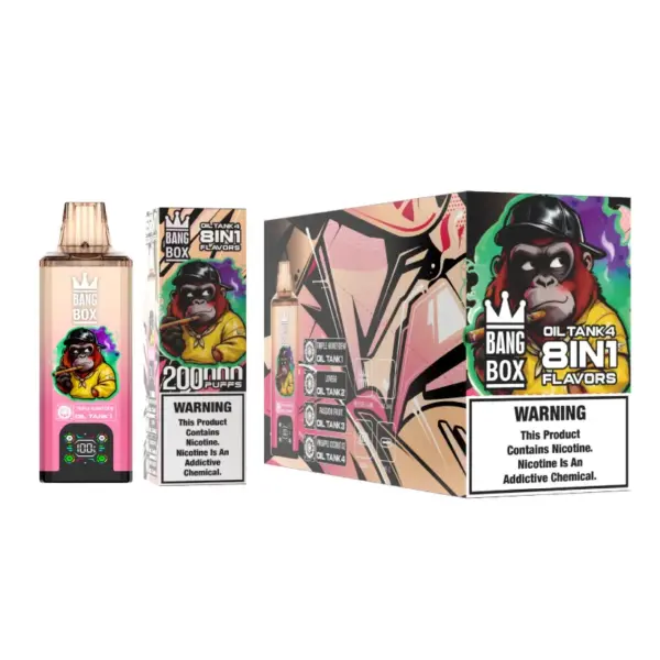 8 w 1 Vape Bang Box 200k Zaciagniec Jednorazowy E Papieros Hurt Darmowa Wysylka 11 8 w 1 Vape Bang Box 200k Zaciagniec Jednorazowy E Papieros Hurt Darmowa Wysylka