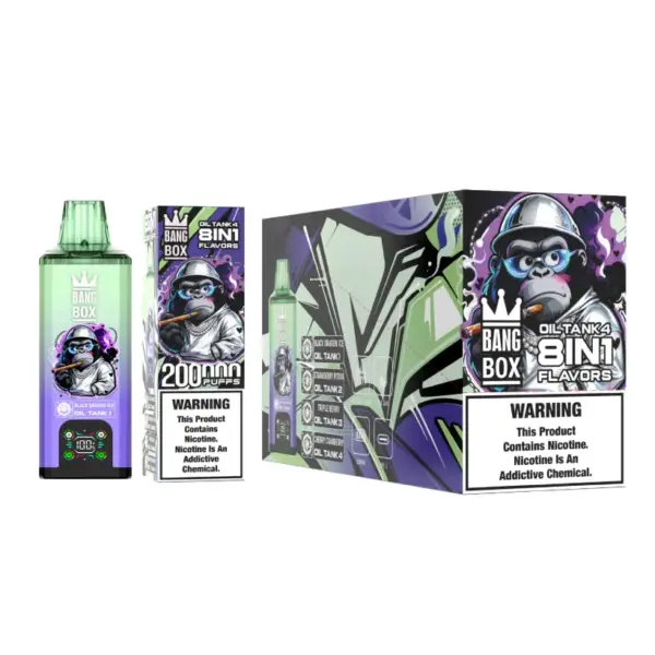 8 w 1 Vape Bang Box 200k Zaciagniec Jednorazowy E Papieros Hurt Darmowa Wysylka