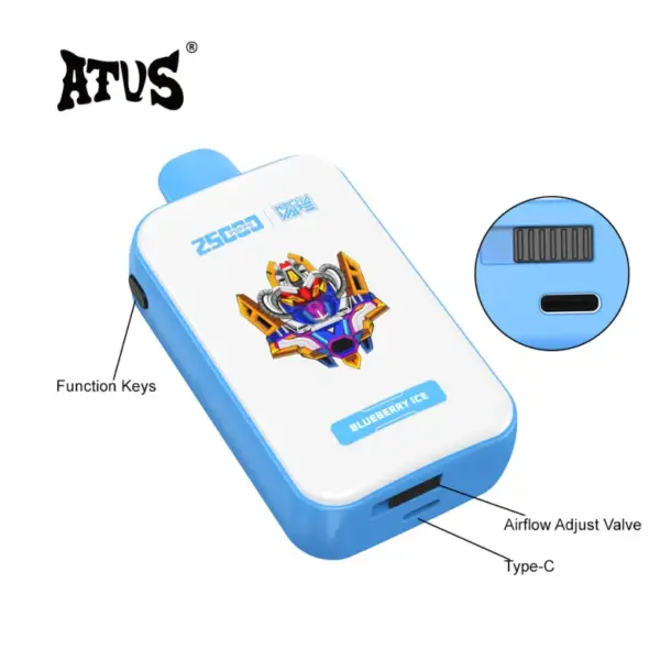 ATVS 25K Zaciągnięć 25000 Jednorazowy Vape Ładowalny Sklep Darmowa Wysyłka