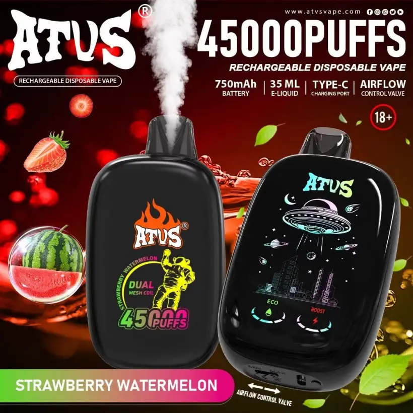 ATVS 45000 Puffs 45k Jednorazowy Vape z Ładowaniem Darmowa Wysyłka 4 ATVS 45000 Puffs 45k Jednorazowy Vape z Ładowaniem Darmowa Wysyłka