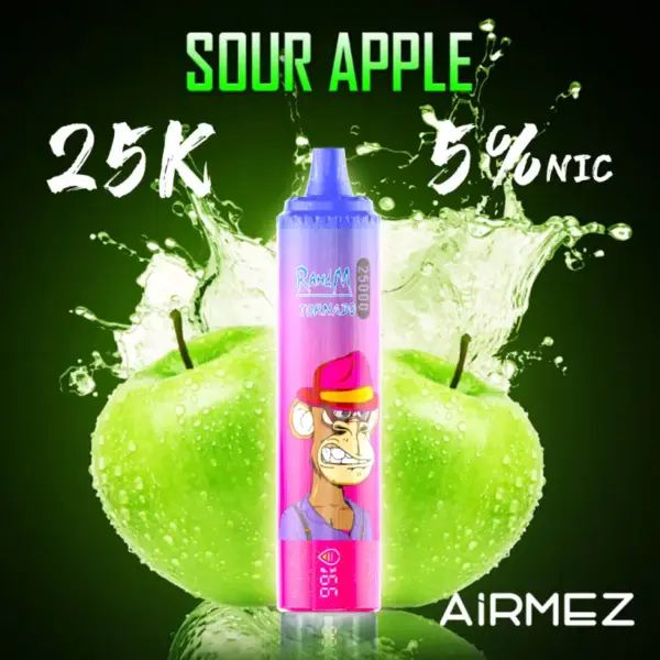 Airmez 25k Zaciągnięć 25000 Tornado Jednorazowy Vape Szybka Dostawa z Magazynu UE 10 Airmez 25k zaciągnięć 25000 Tornado jednorazowy vape szybka dostawa z magazynu UE